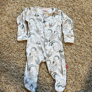 Magnetic Me 0-3 month organic cotton pajamas